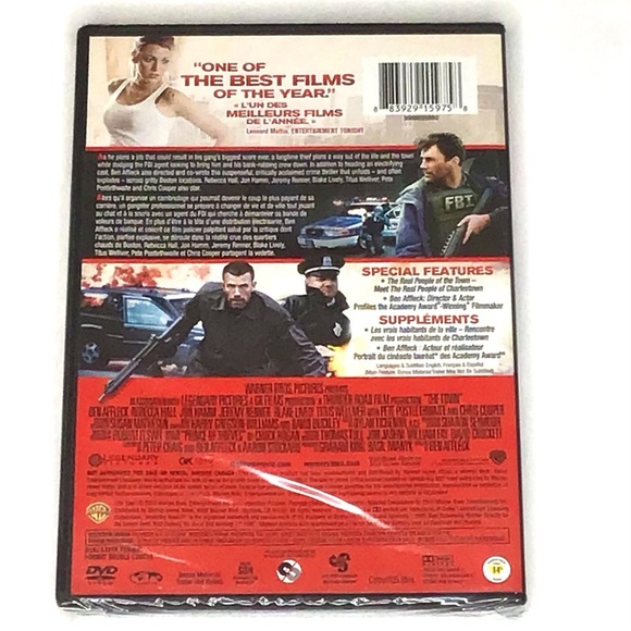 DVD Movie: Town with Ben Affleck - 14A - New and Sealed. - Picture 2 of 2